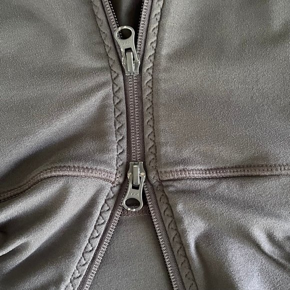 Zella grey full-zip althleisure jacket, M - Picture 4 of 5